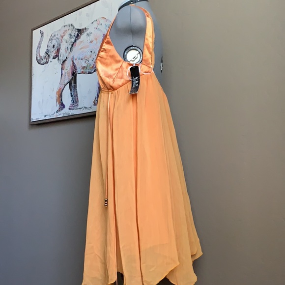 A.B.S by Allen Schwartz Golden Dress Size 4 - Picture 7 of 8